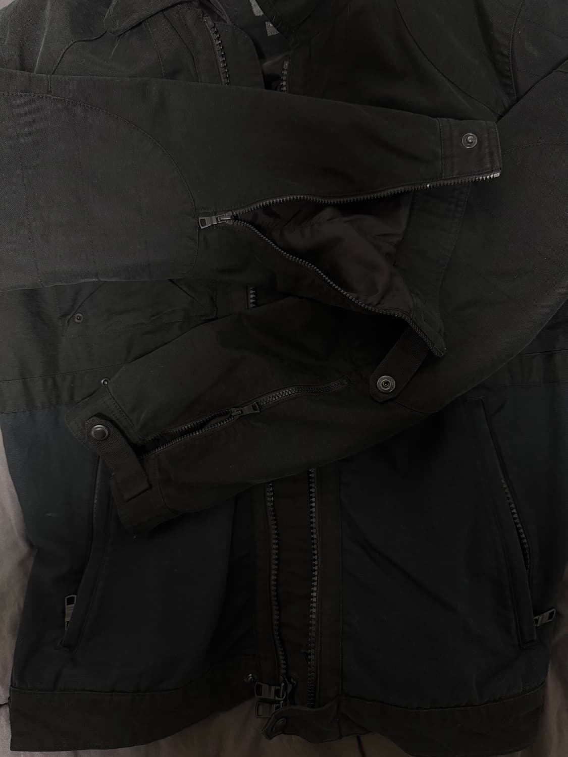 알마니 익스체인지 코튼-나일론 필드 자켓 상품이미지4