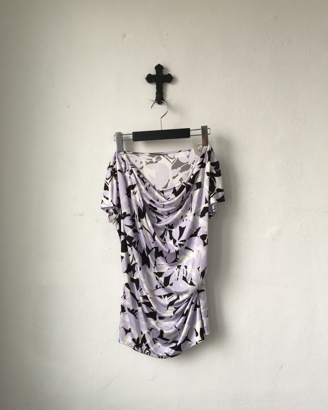 Drape pattern top 상품이미지2