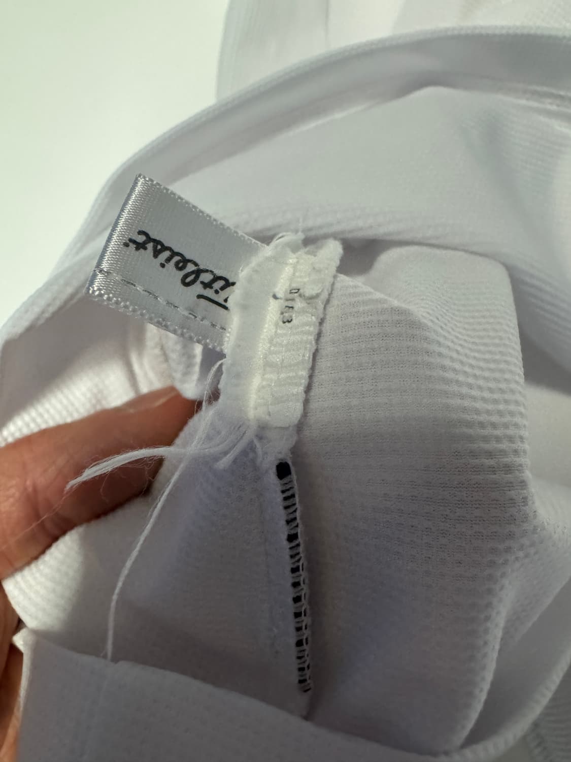 여성 타이틀리스트 뒷 반집업 기능성 나시 티셔츠 Xs 화이트 상품이미지4