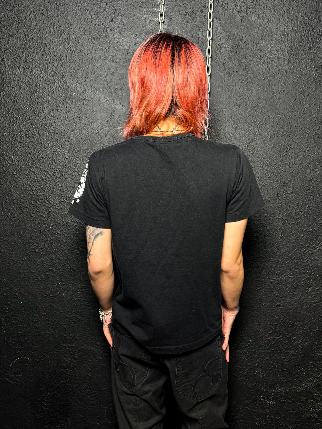 Gothic Graphic V-neck T-shirt 상품이미지9