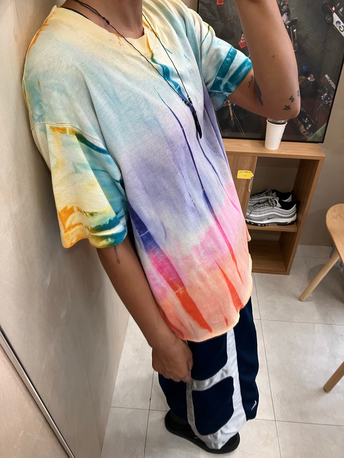 tie-dye cutting tee  상품이미지10