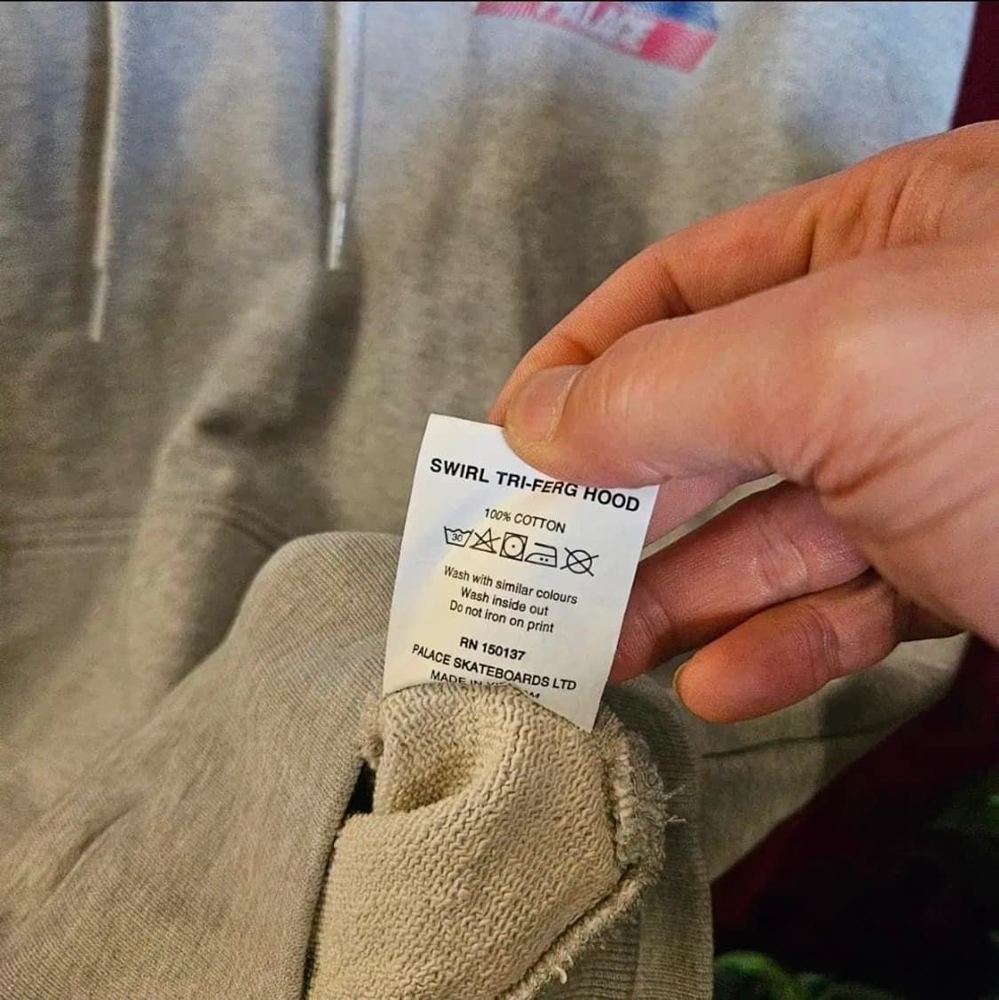 팔라스(PALACE) 스월 트라이퍼그 후드 상품이미지8