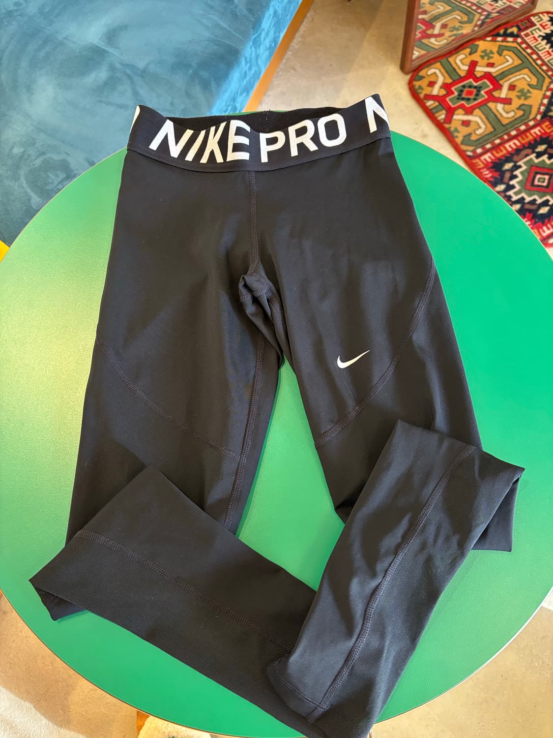 나이키 프로 블랙 여성 타이즈 레깅스 상품이미지1