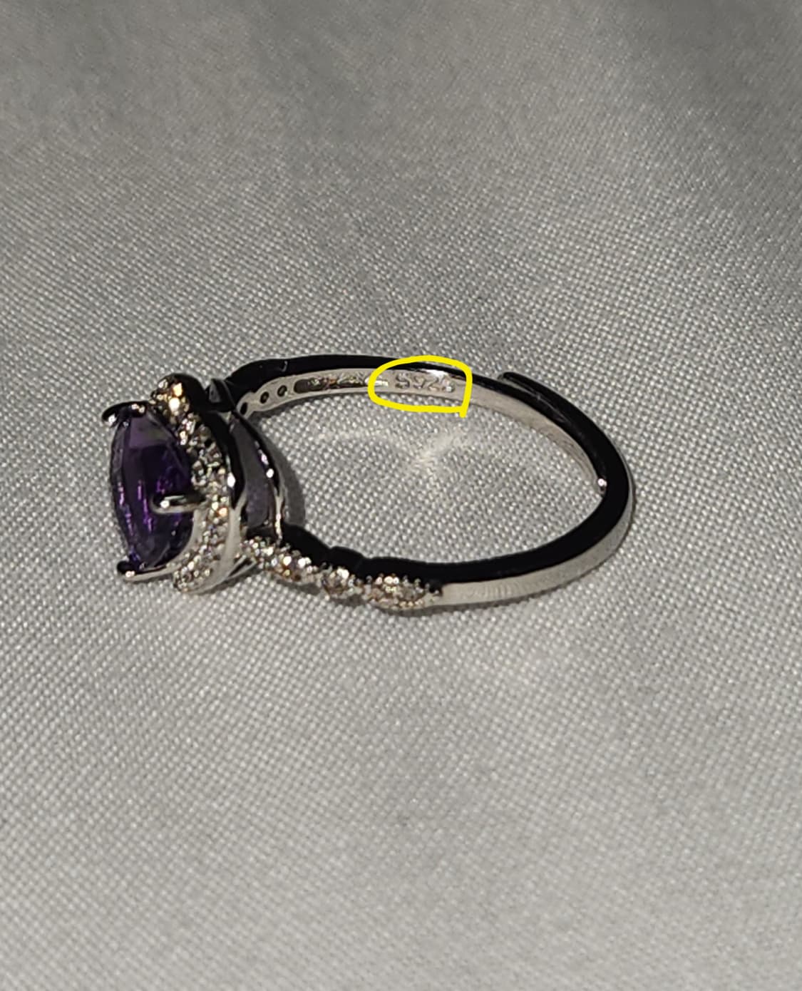 자수정 가넷 실버925 반지 상품이미지8