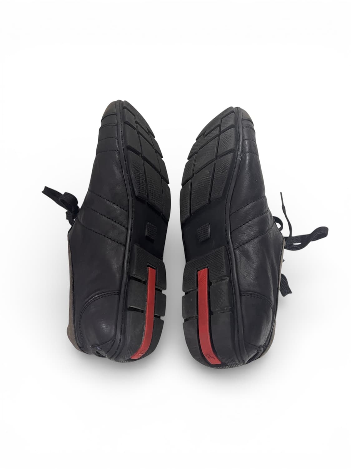 [280] 프라다 스포츠 아카이브 로고 브라운 레더 스니커즈 상품이미지4