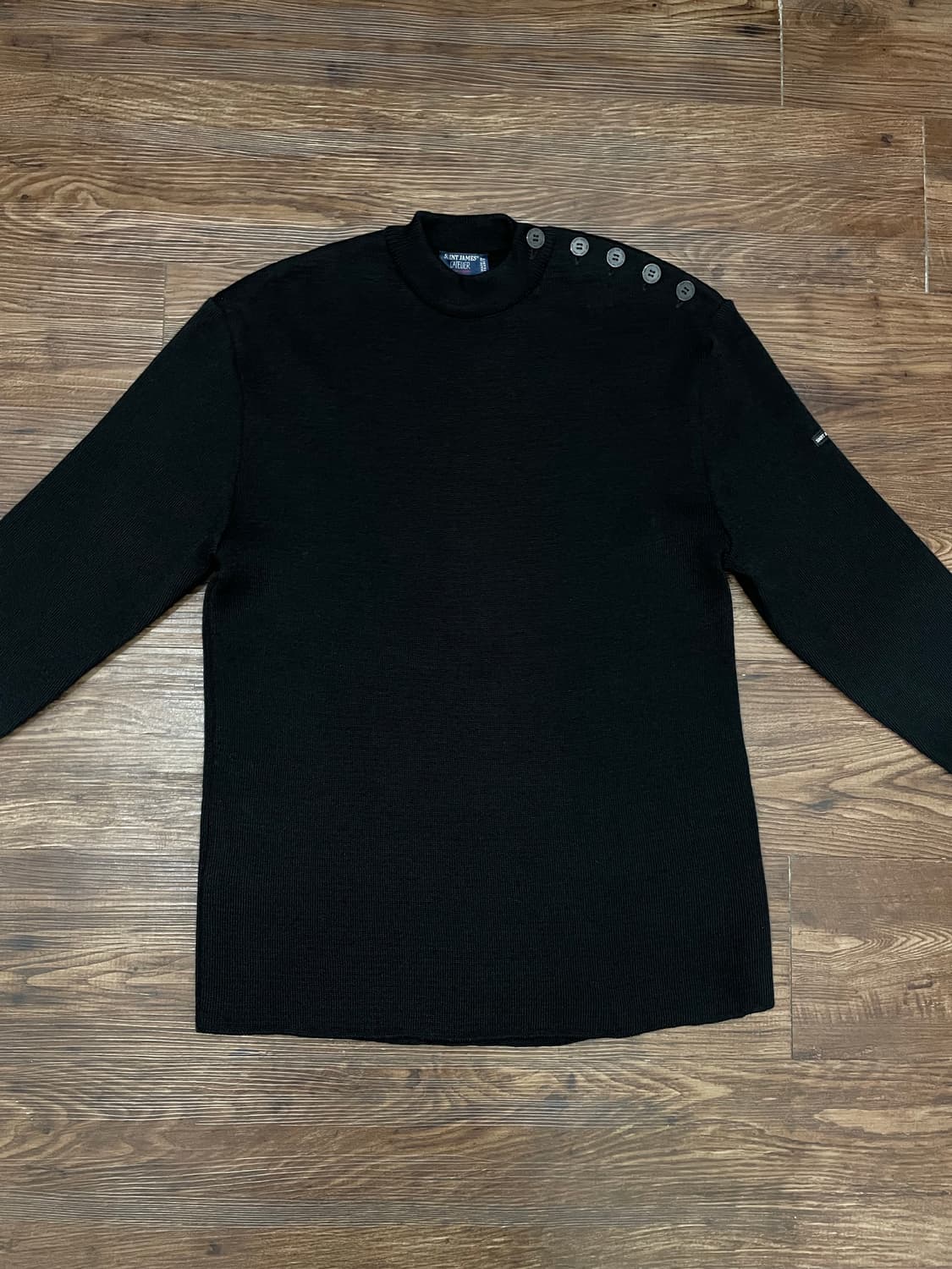 세인트제임스 SAINT JAMES 블랙 스웨터 상품이미지1
