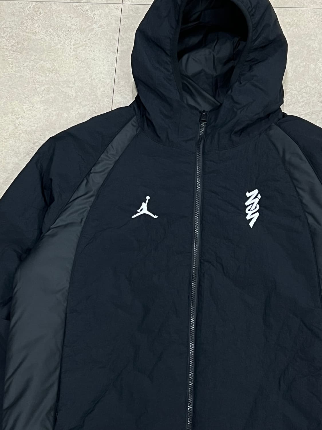 (XL) 조던 x 자이언 시그니쳐 자켓 블랙 상품이미지3