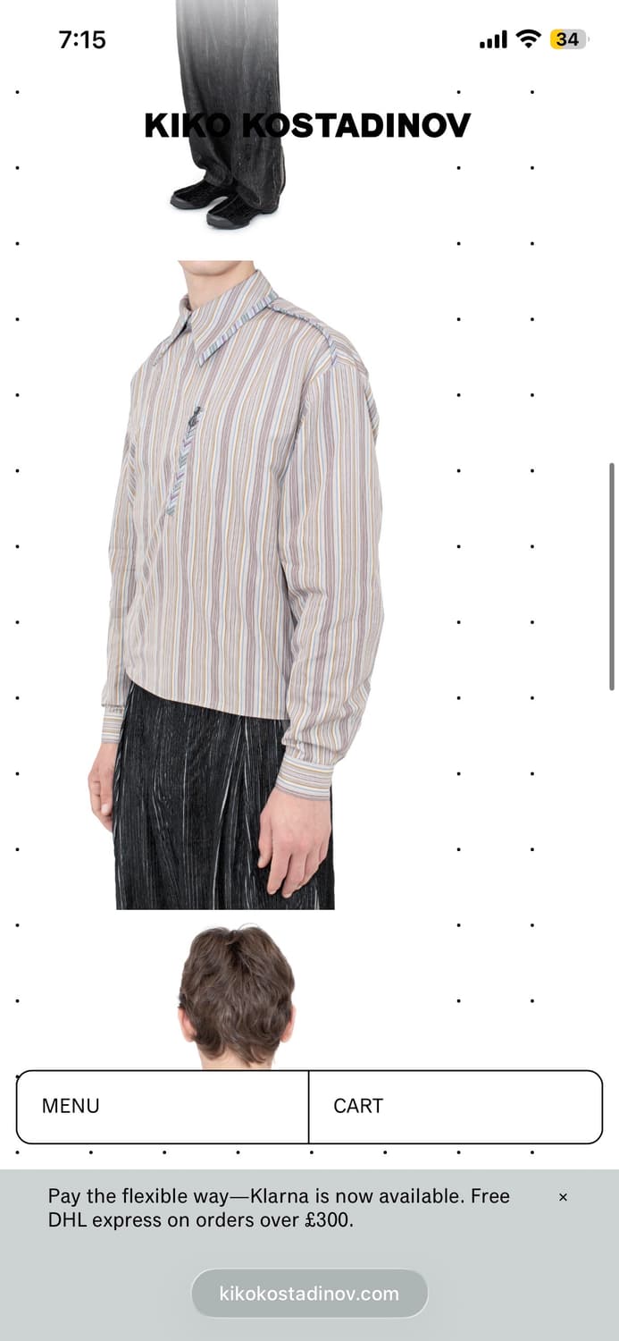 MURAD SHIRT - CADMIUM MULTI/CROCUS MULTI 상품이미지4