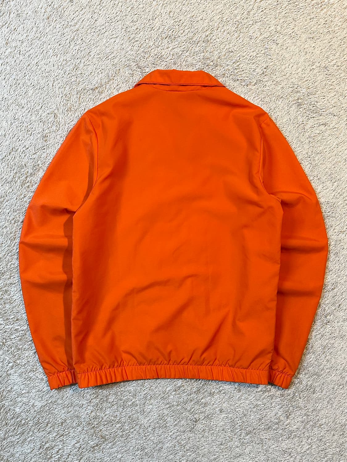 나이키 올드스쿨 스우시 사이드라인 배색 바람막이 자켓 오렌지 상품이미지3