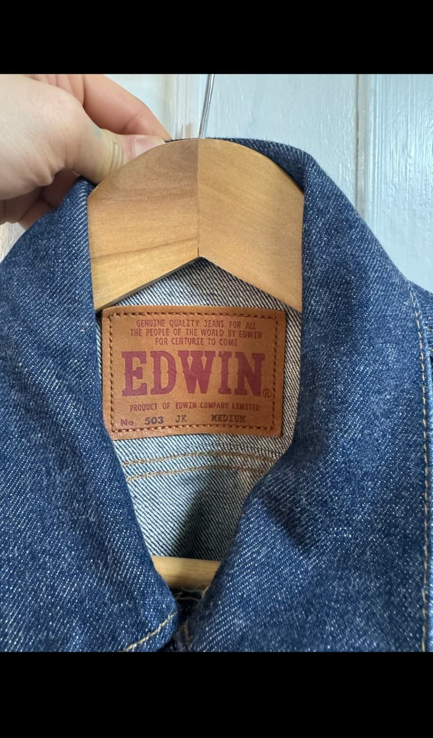 에드윈 Edwin 인디고 데님 자켓 상품이미지3