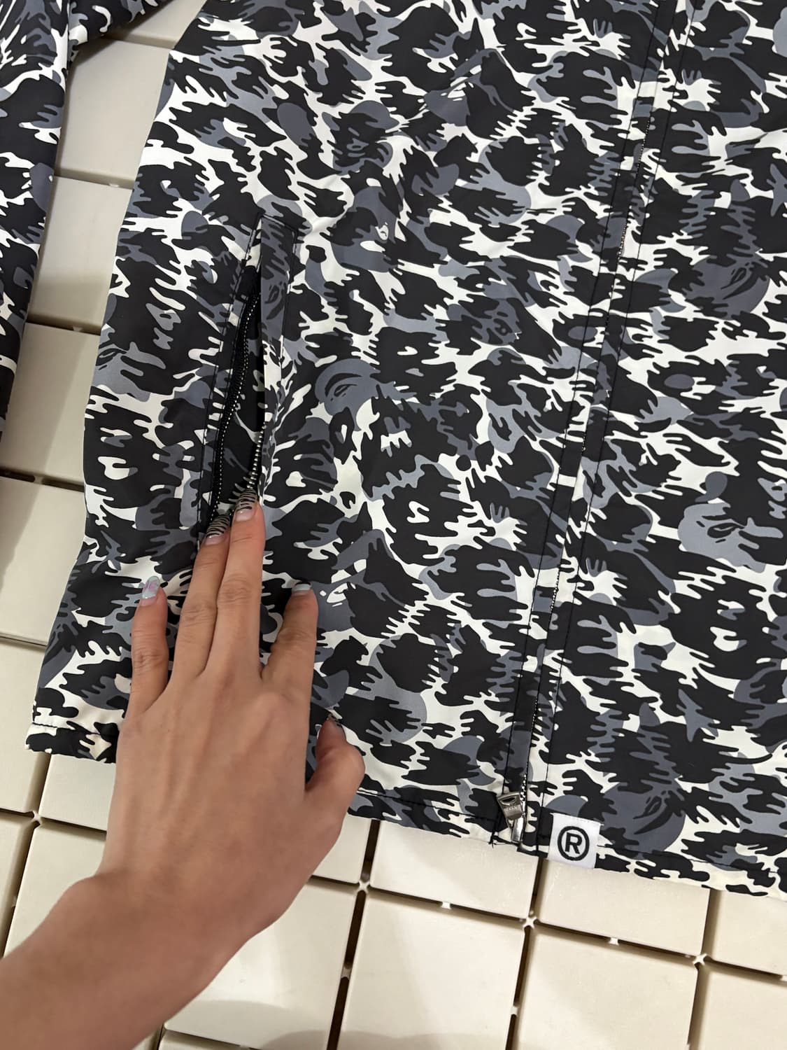 베이프 슬림 풀지퍼쟈켓 상품이미지9