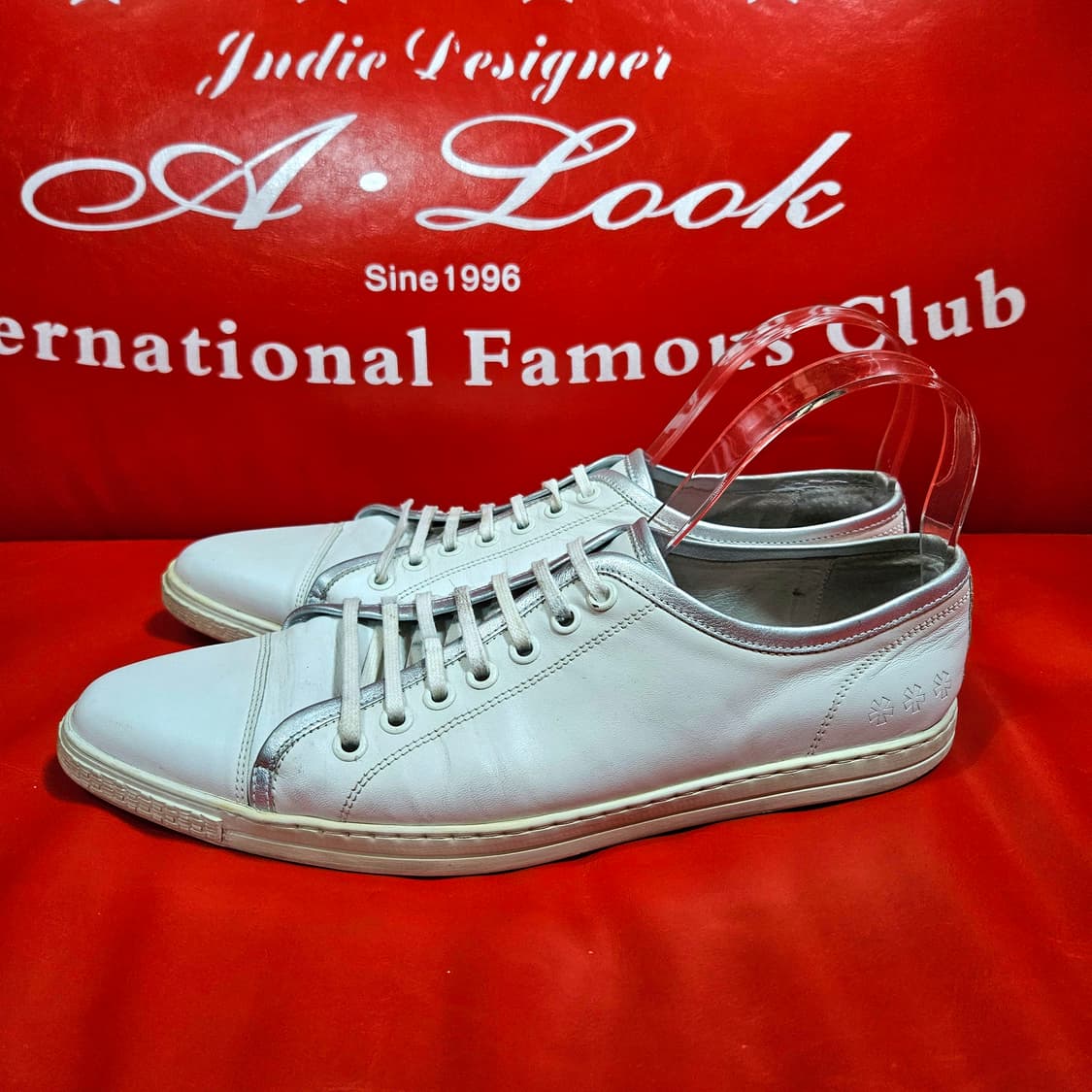 스웨어(S***R) in London 딘54 Y2k 가죽 스니커즈 42 상품이미지4