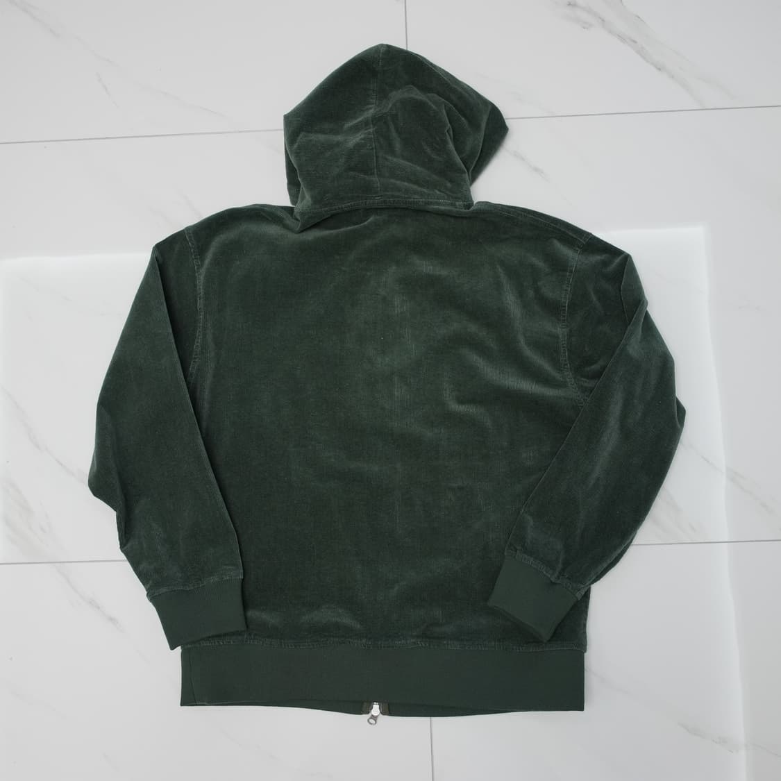 [L] 퍼킹어썸 코듀로이 후드 집업 그린 상품이미지5