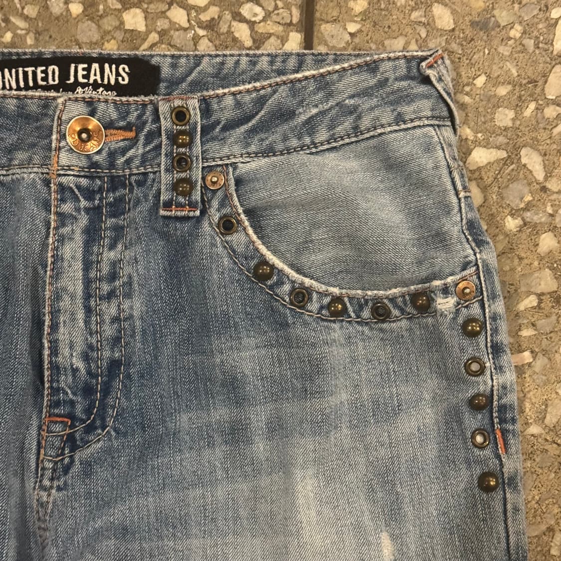 빈티지 데님팬츠 32 상품이미지4