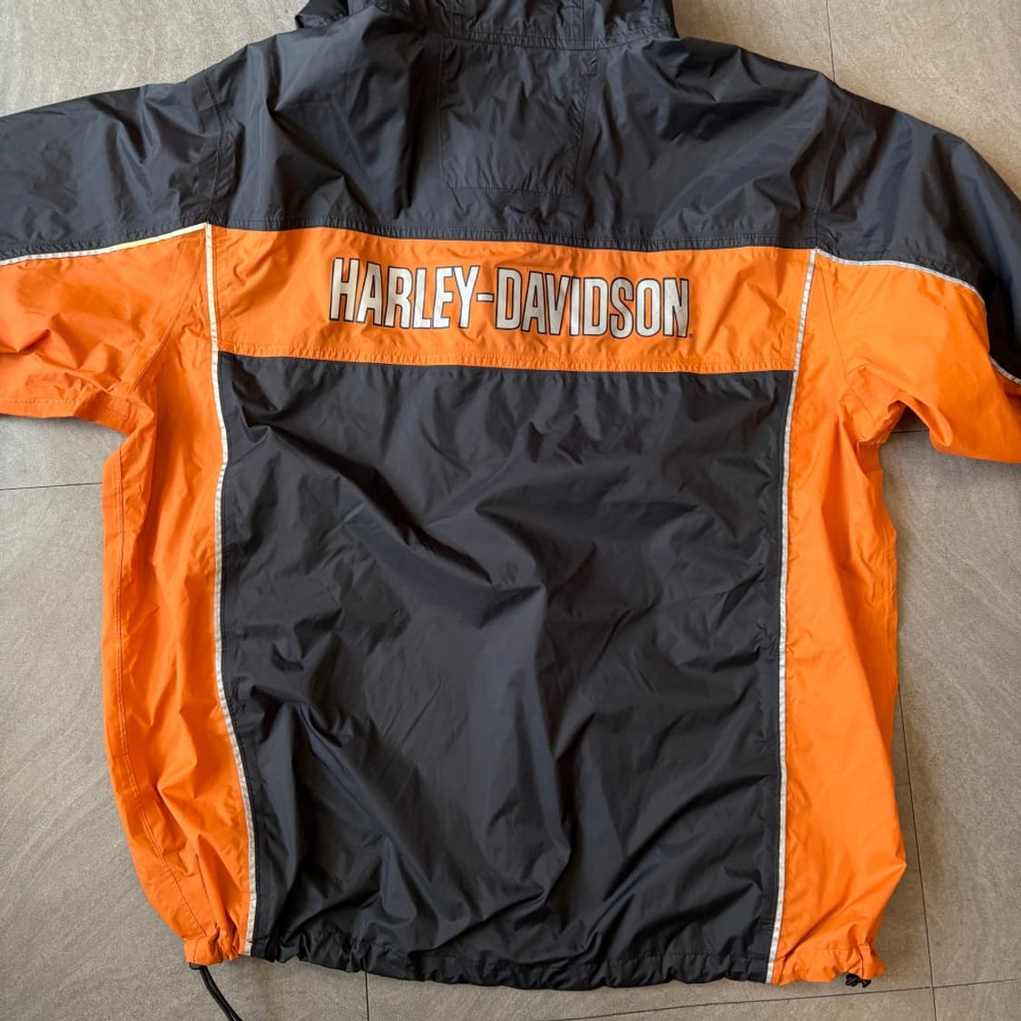 할리데이비슨 정품 블랙 윈드브레이커 자켓 상품이미지10