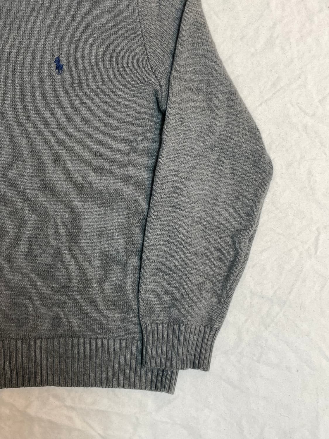 폴로 하프집업 니트 상품이미지4