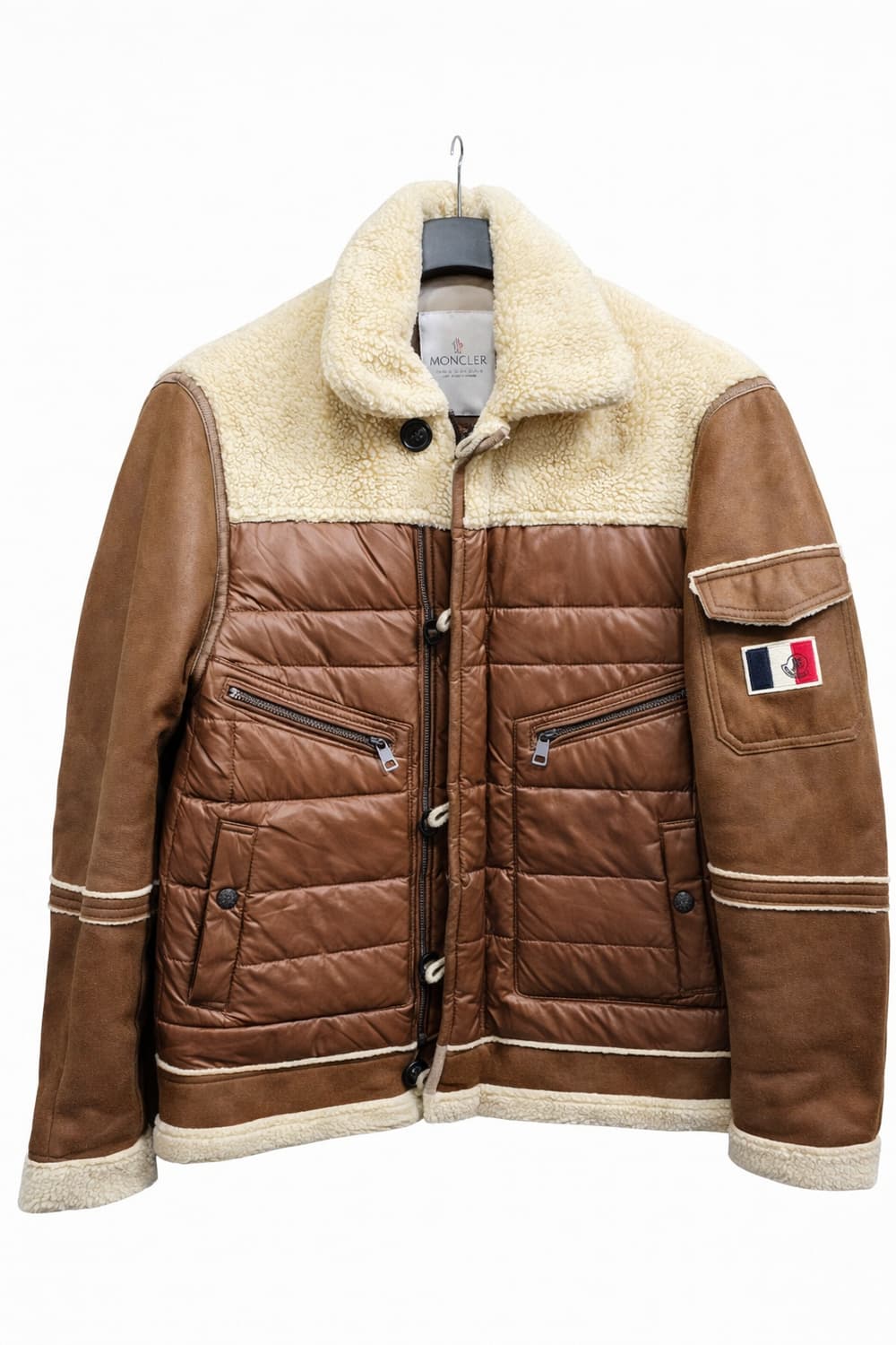 몽클레르 빈티지 무스탕 패딩 자켓 / 희소템 상품이미지1