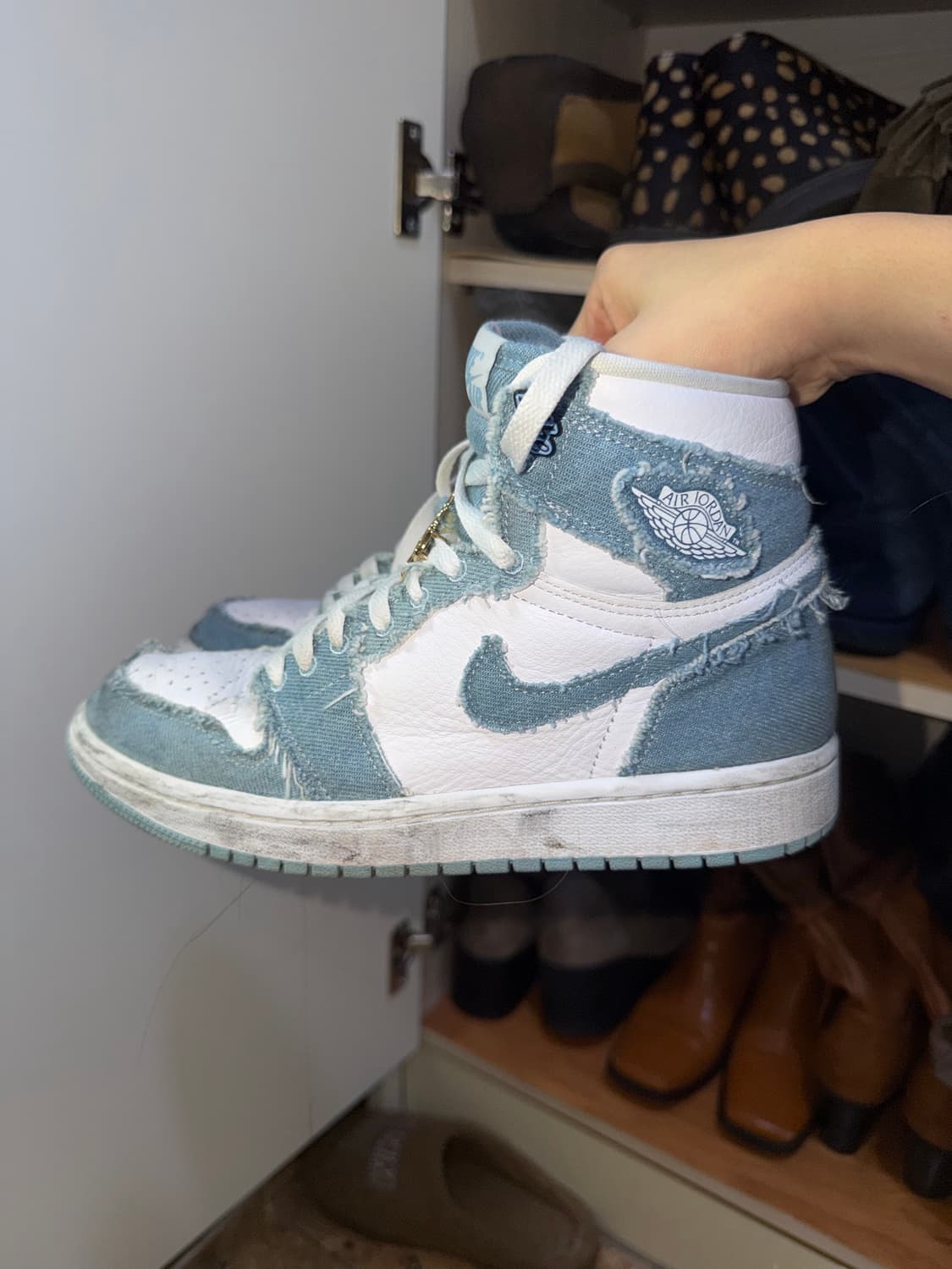 (W) 조던 1 레트로 하이 OG 데님 245 상품이미지2