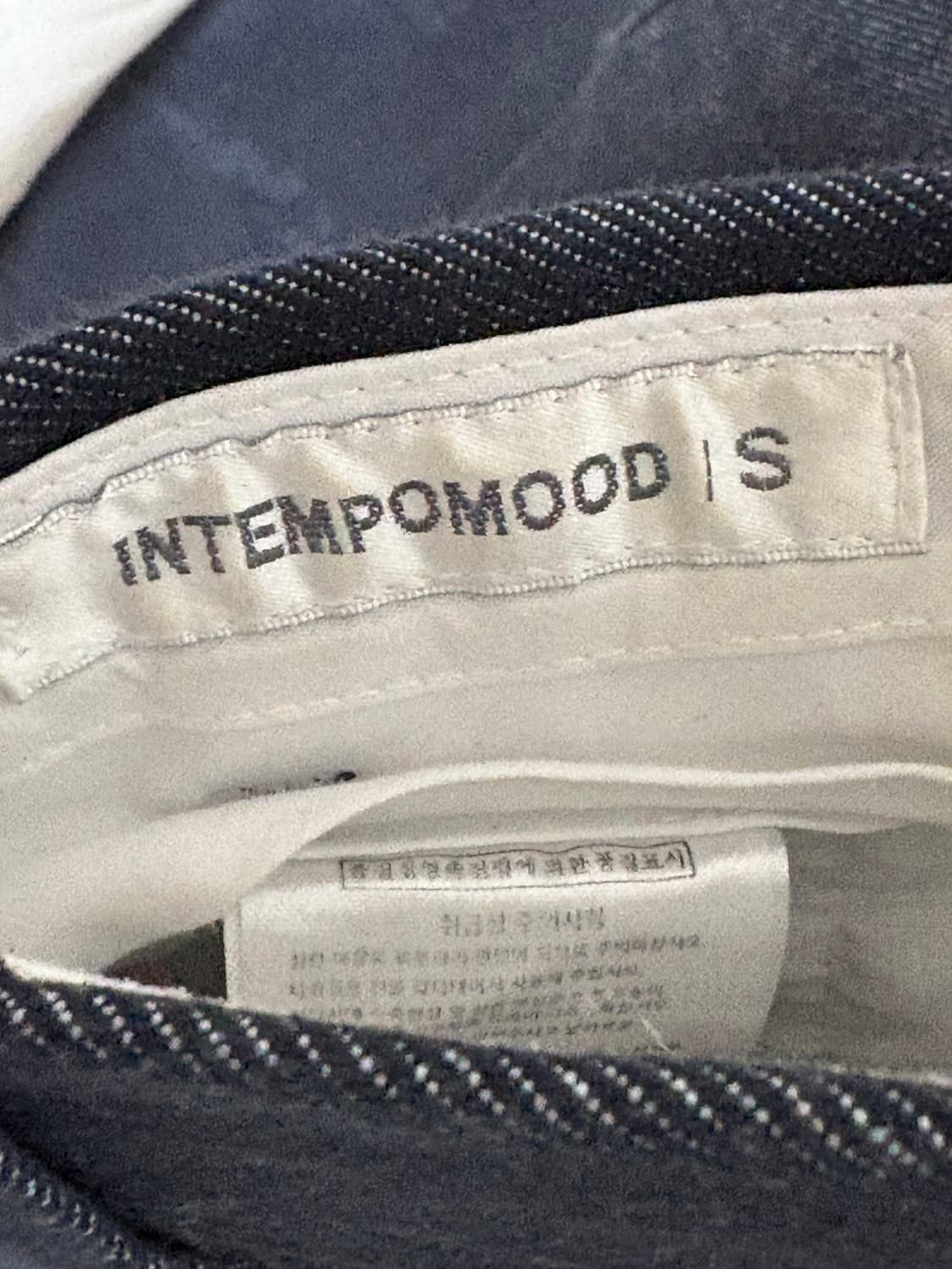 Intempomood. Curved denim pants 상품이미지3