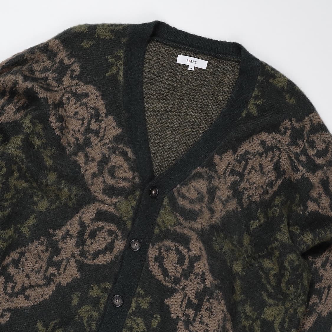 Beams 모헤어 혼방 보테니컬 가디건   상품이미지4