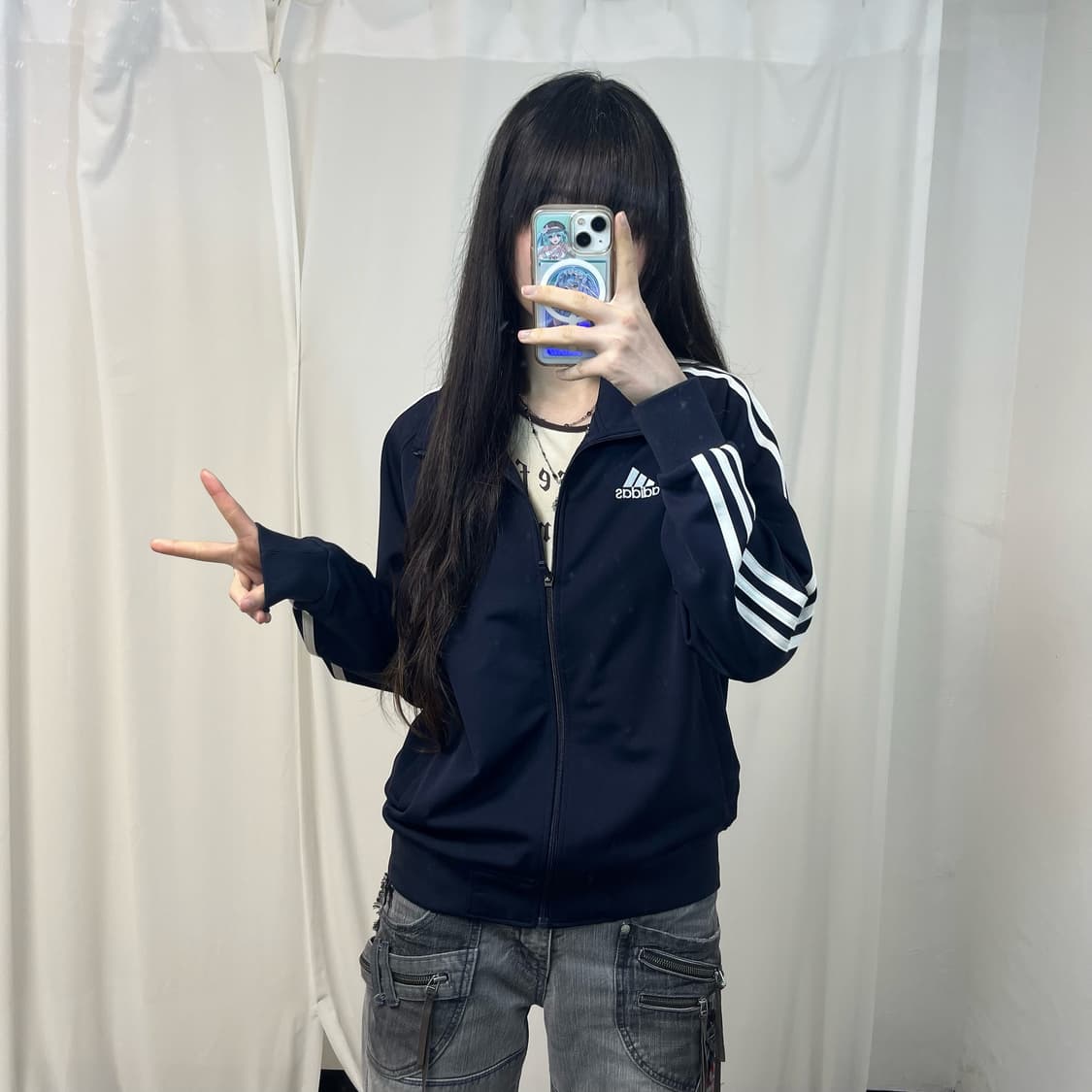 Adidas navy martial arts jersey 상품이미지2