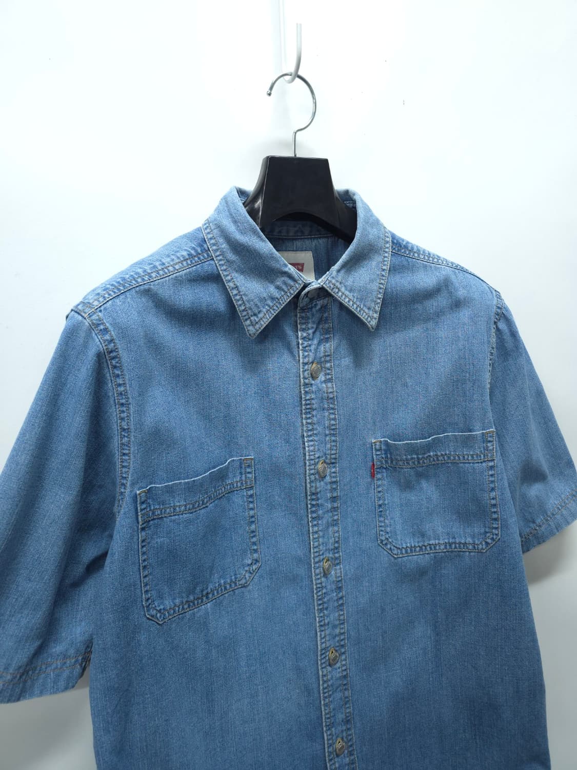 [리바이스] 남성 반팔 데님 셔츠 (95~100) 상품이미지3
