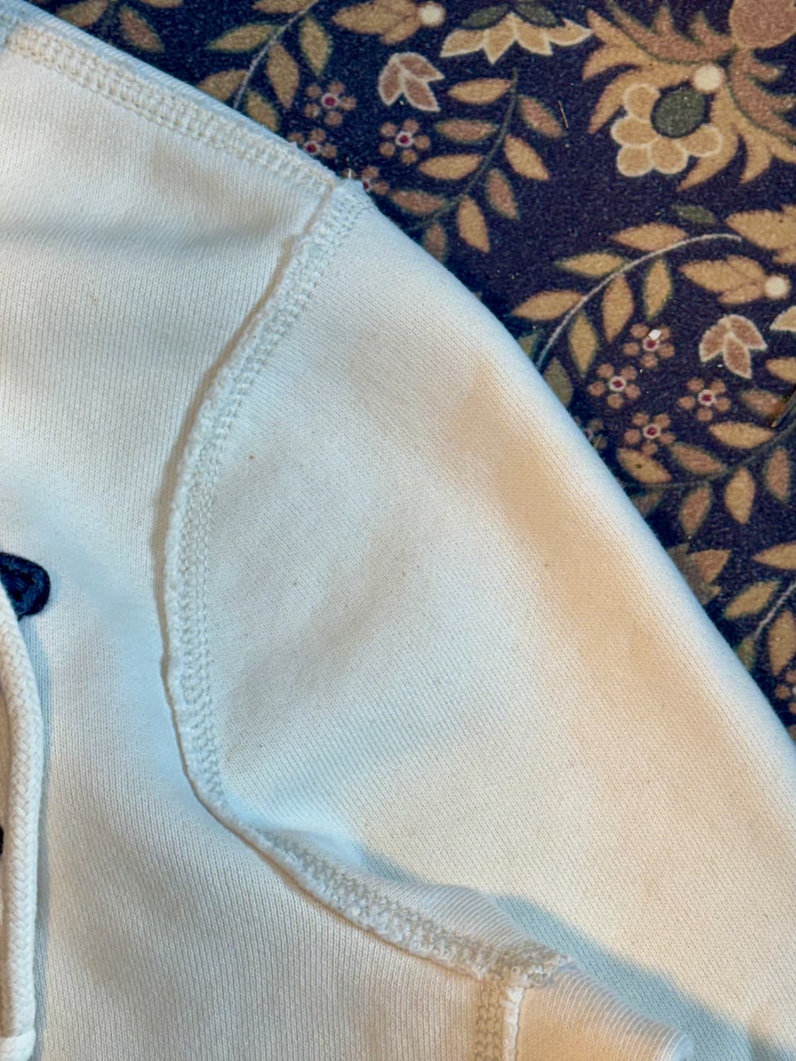 아베크롬비 로고 패치 와플 후드집업 상품이미지8