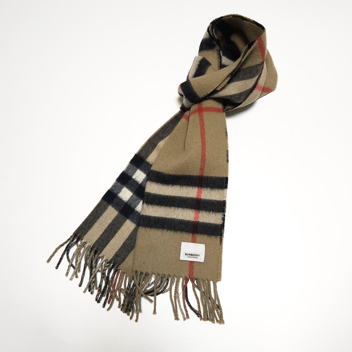 버버리 노바체크 리버시블 캐시미어 머플러 목도리 상품이미지1