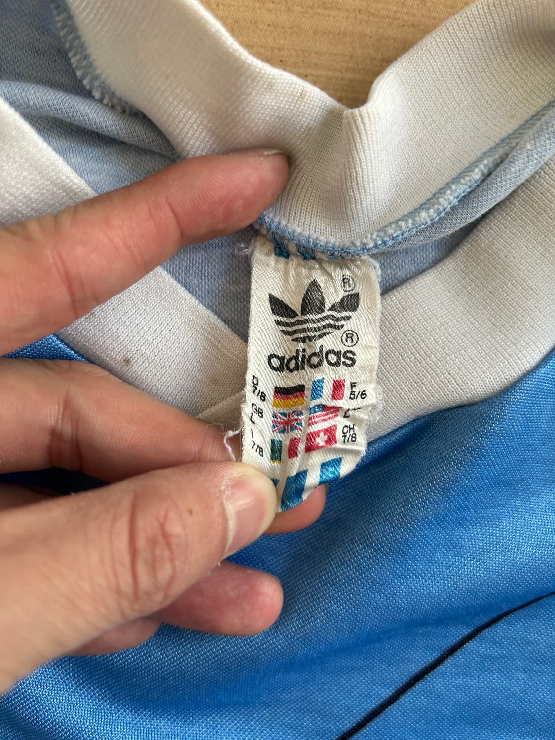 80‘s 아디다스 Fuck 져지 상품이미지3