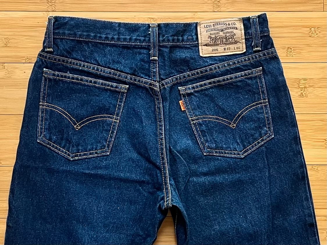 리바이스 206 오렌지탭 데님팬츠 W82 L86 상품이미지4