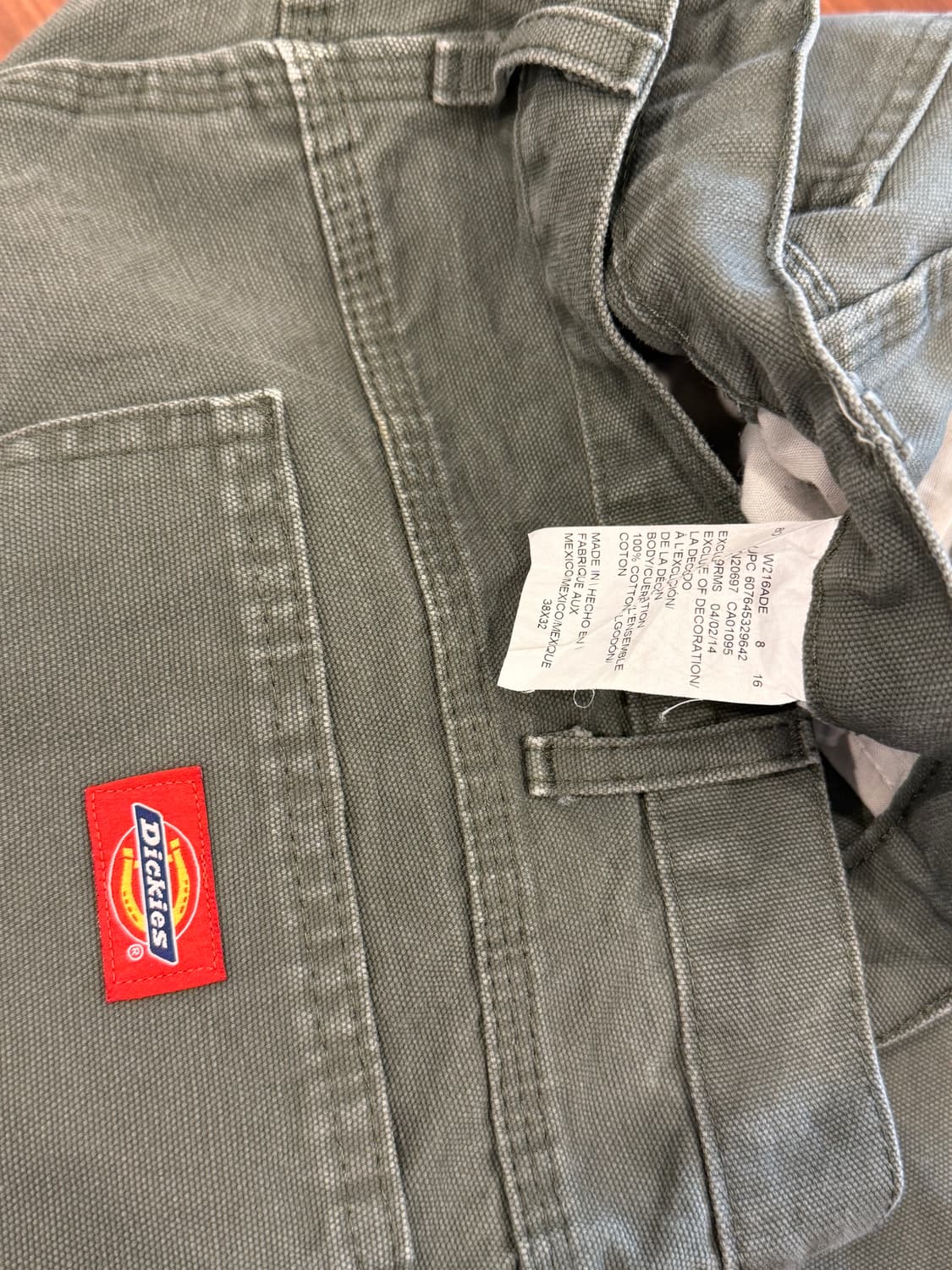 Dickies 디키즈 덕 캔버스 카펜터 워크 팬츠 (38inch) 상품이미지10