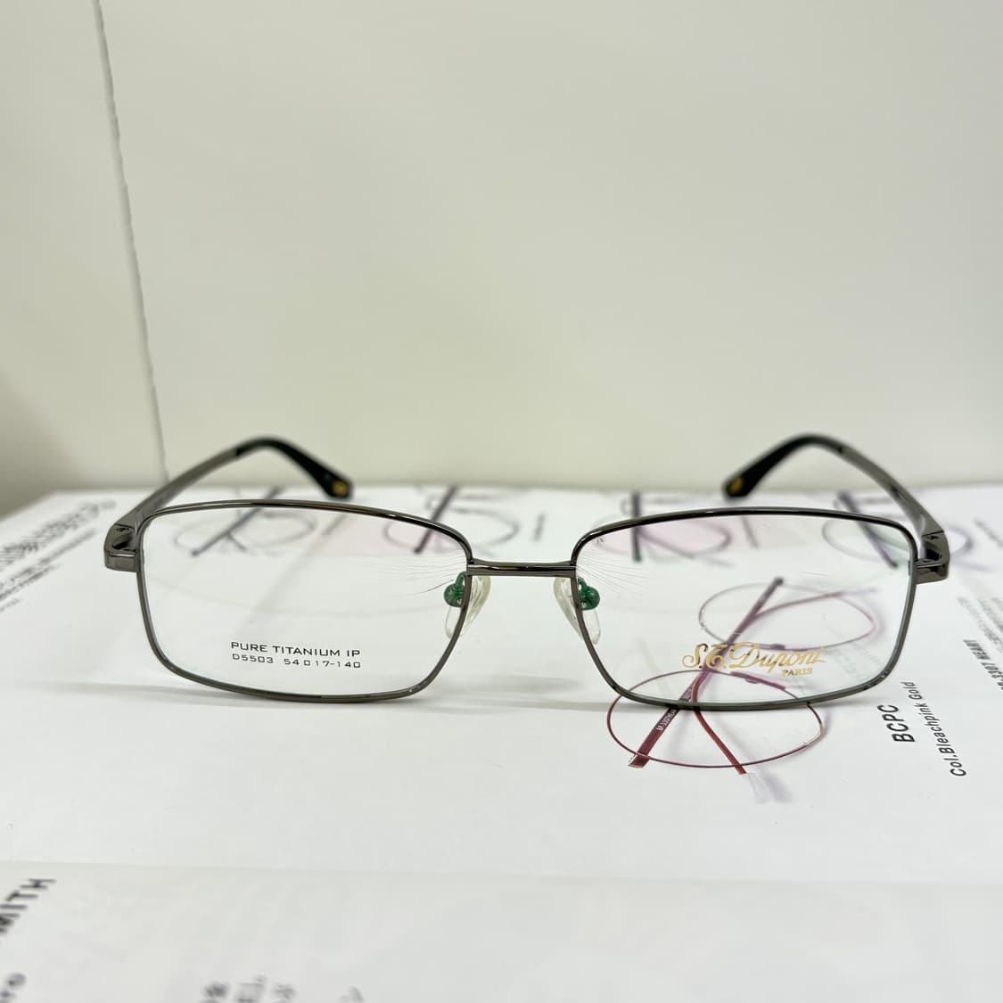 ST Dupont 듀퐁 티타늄 안경 상품이미지3