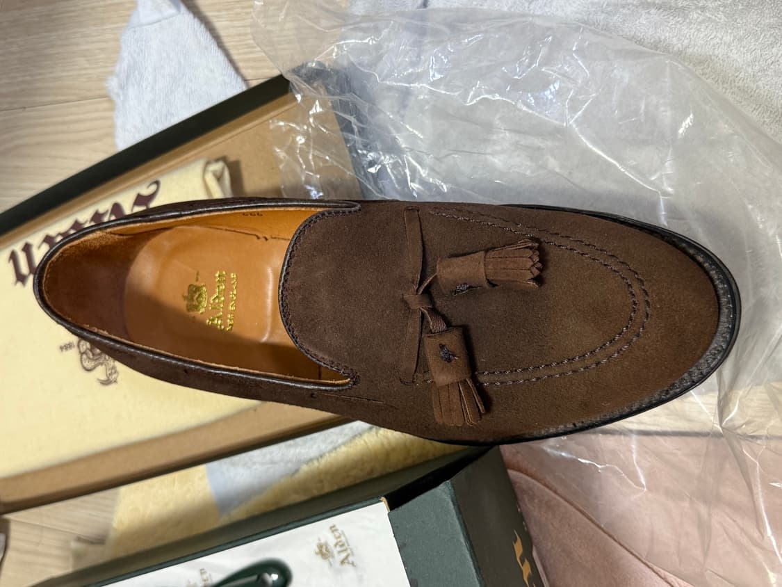 [US 8 E] 알든 666 스웨이드 테슬 로퍼 상품이미지2