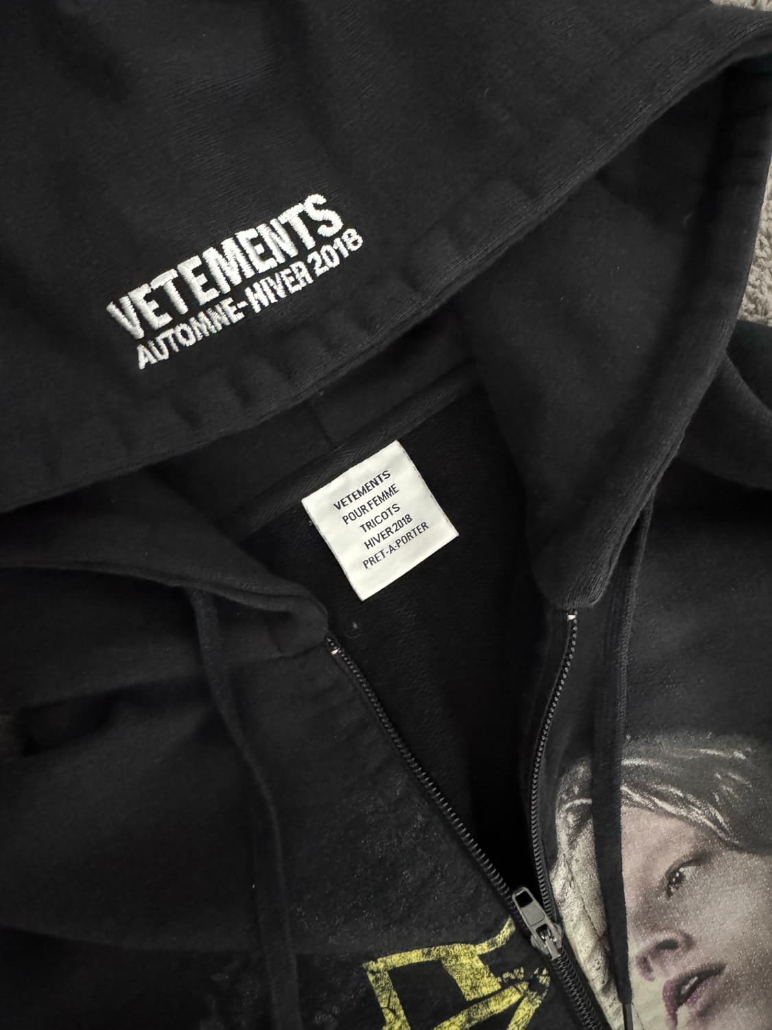 베트멍 타이타닉 후드집업 XS사이즈 상품이미지3