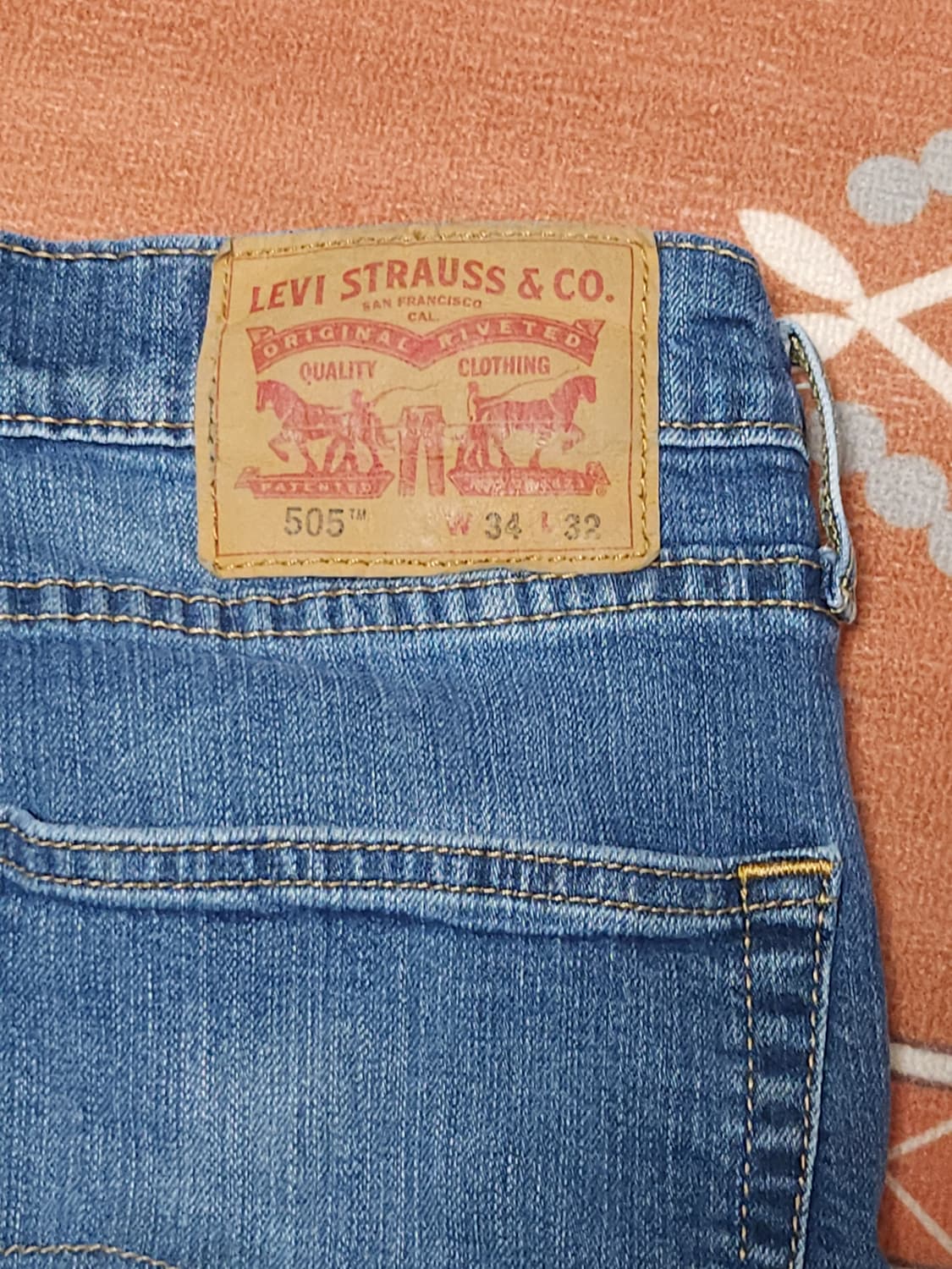 리바이스 505 데님팬츠 상품이미지5