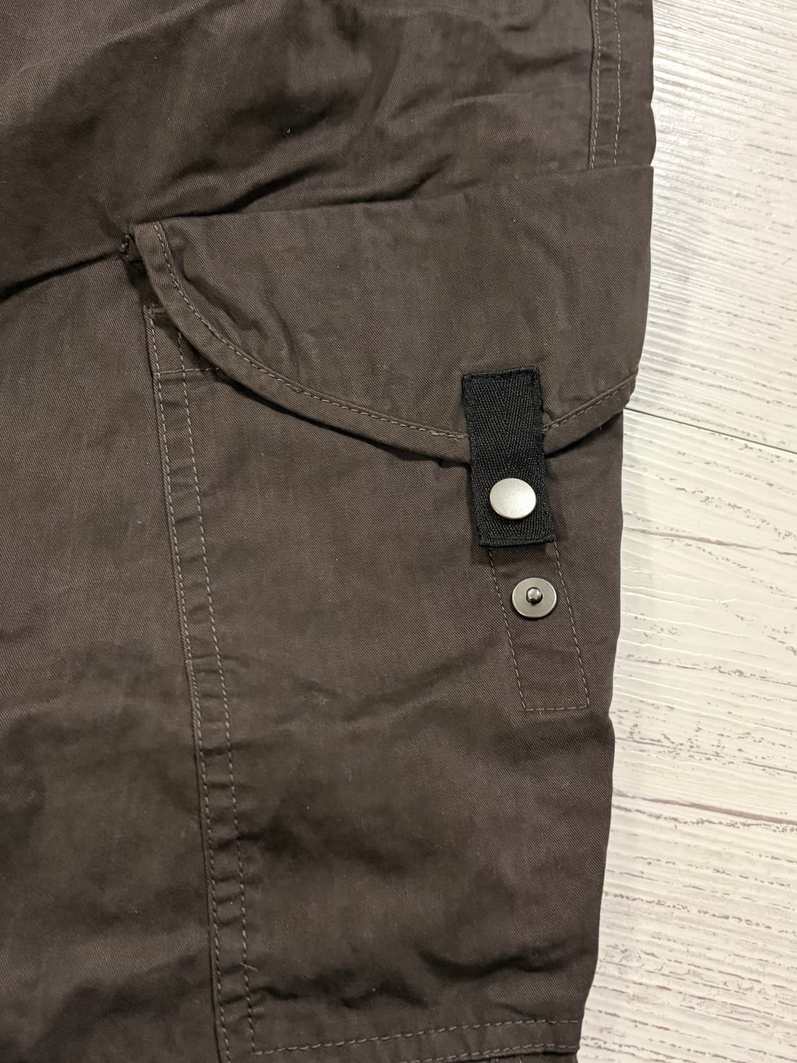 워시드 플라이트 카고 팬츠 CHARCOAL 상품이미지2