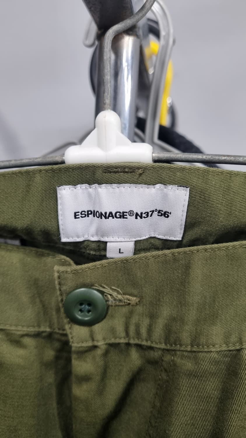 espionage)에스피오나지 올리브색 와이드 cargo pants 34 상품이미지2