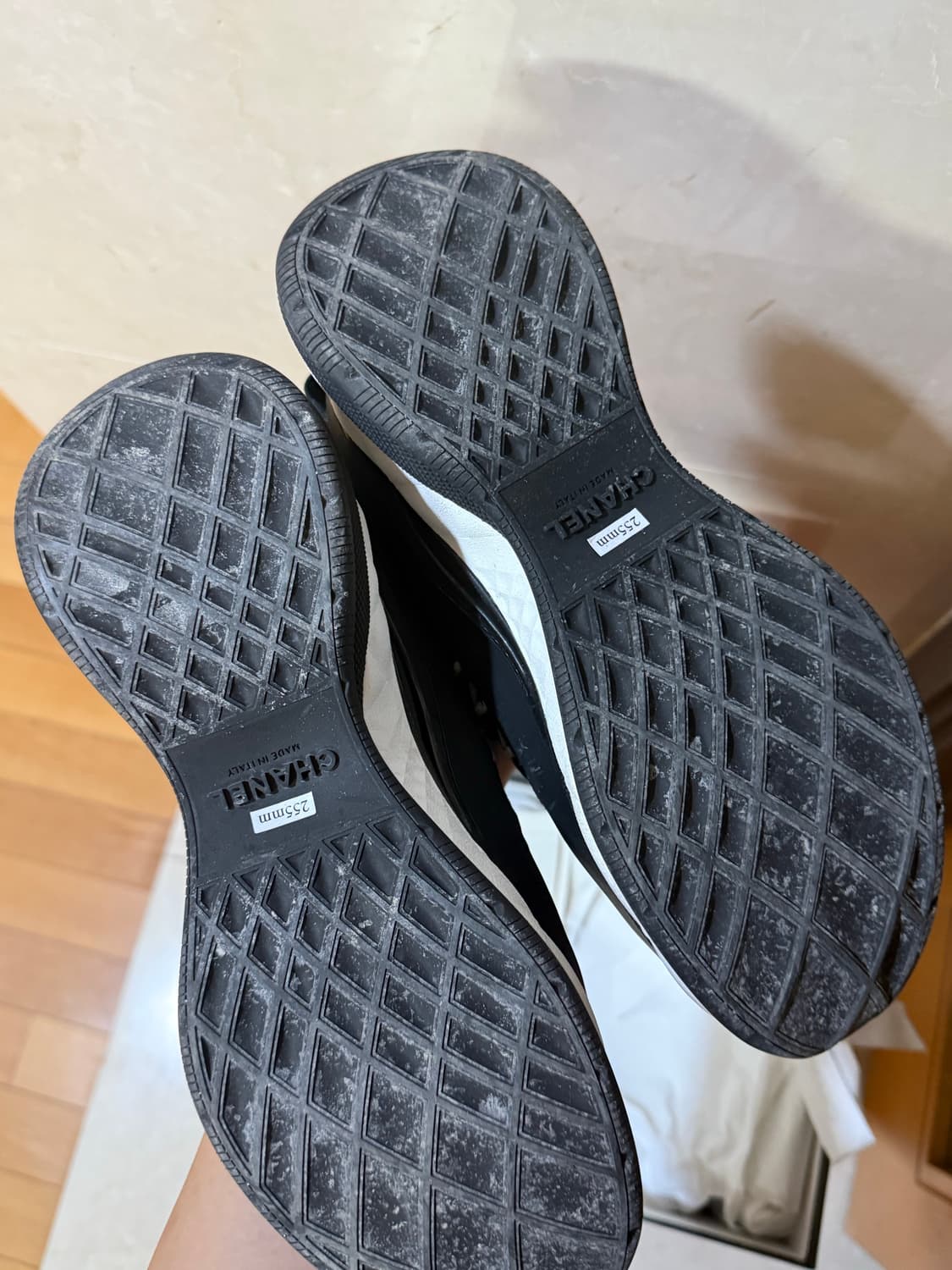 샤넬 믹스드 파이버 CC 스니커즈 상품이미지2