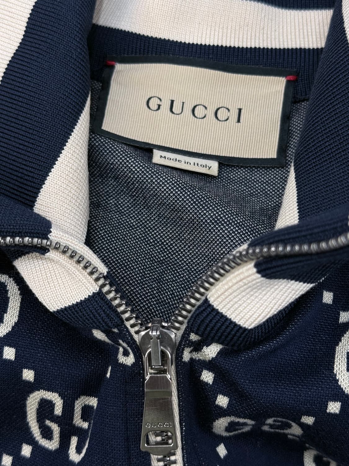 구찌 GG 모노그램 웹 트랙 자켓 상품이미지3
