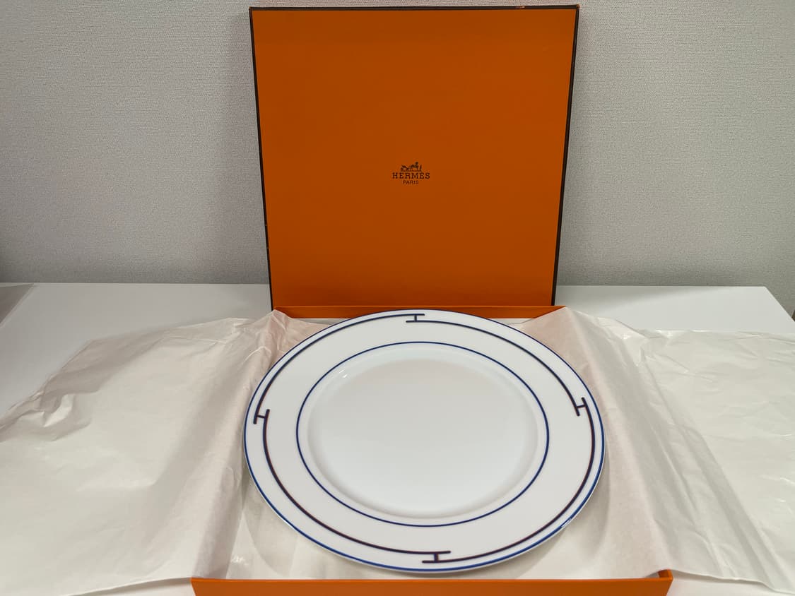 에르메스 리듬 블루 플레이트 1P 세트 HERMES 상품이미지8