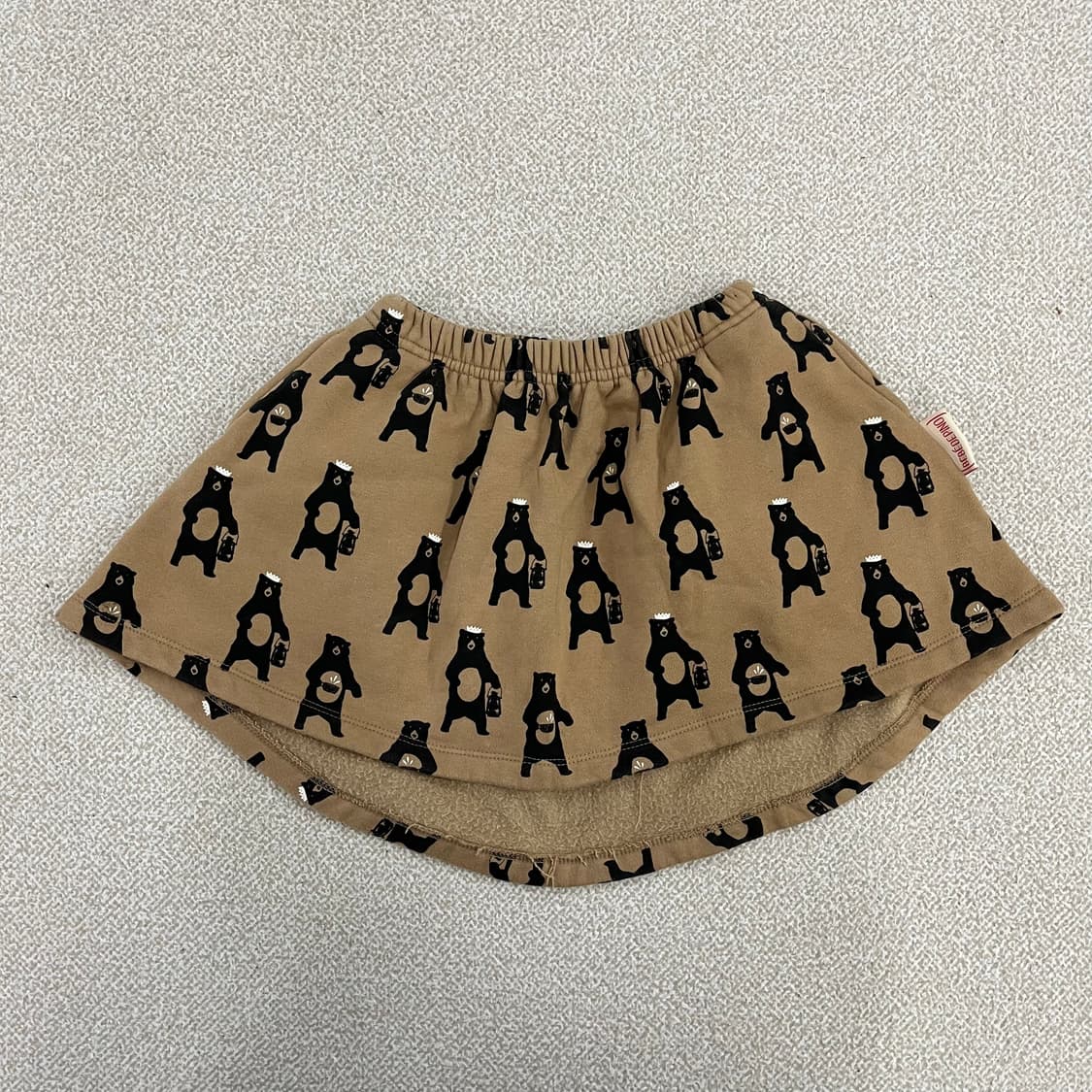 100 베베드피노 키즈 기모 치마 0219M 상품이미지1