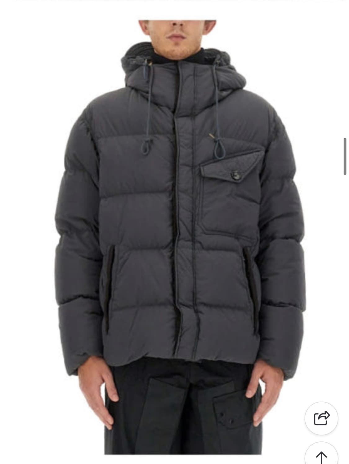 텐씨 서바이벌 패딩 그레이 48 상품이미지3