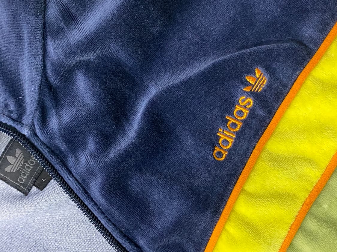 아디다스 오리지널 벨벳 트레이닝복 세트 L 상품이미지5