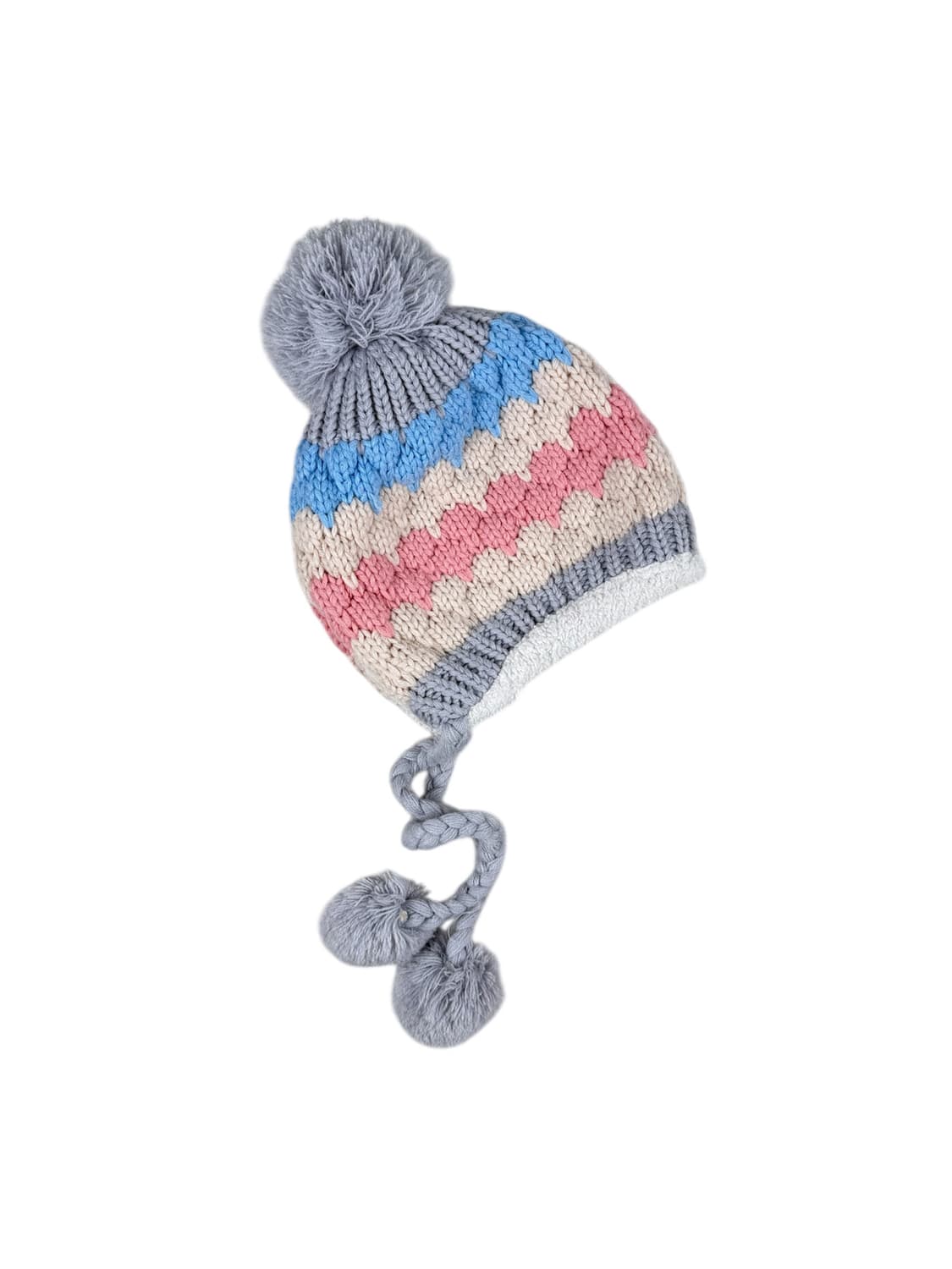 빈티지 이어머프 폼폼 비니 상품이미지2