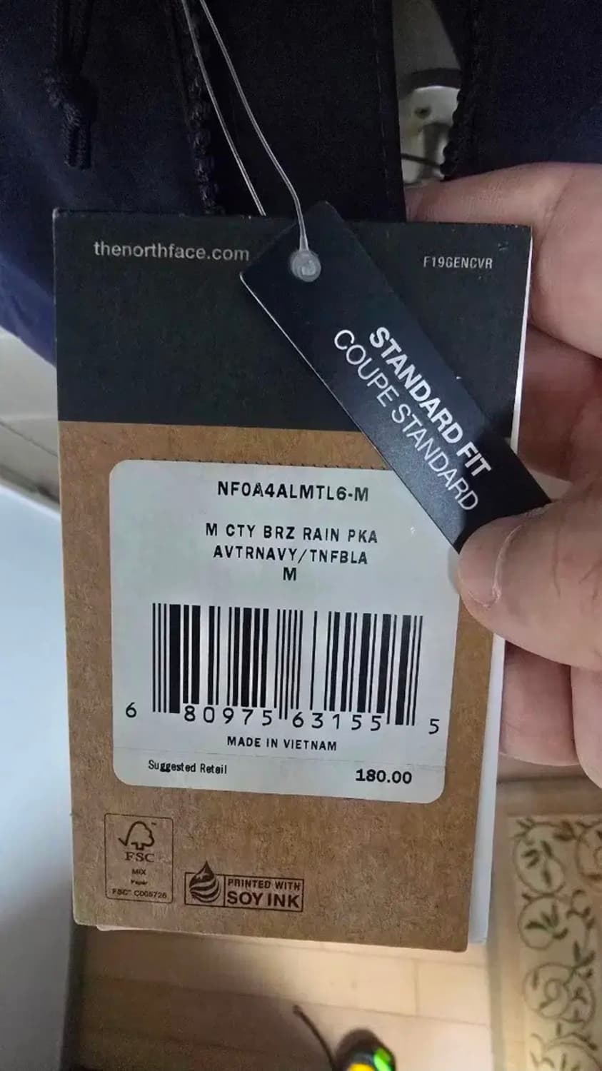 직구] 노스페이스 야상 M 사이즈 [ 새제품 상품이미지3