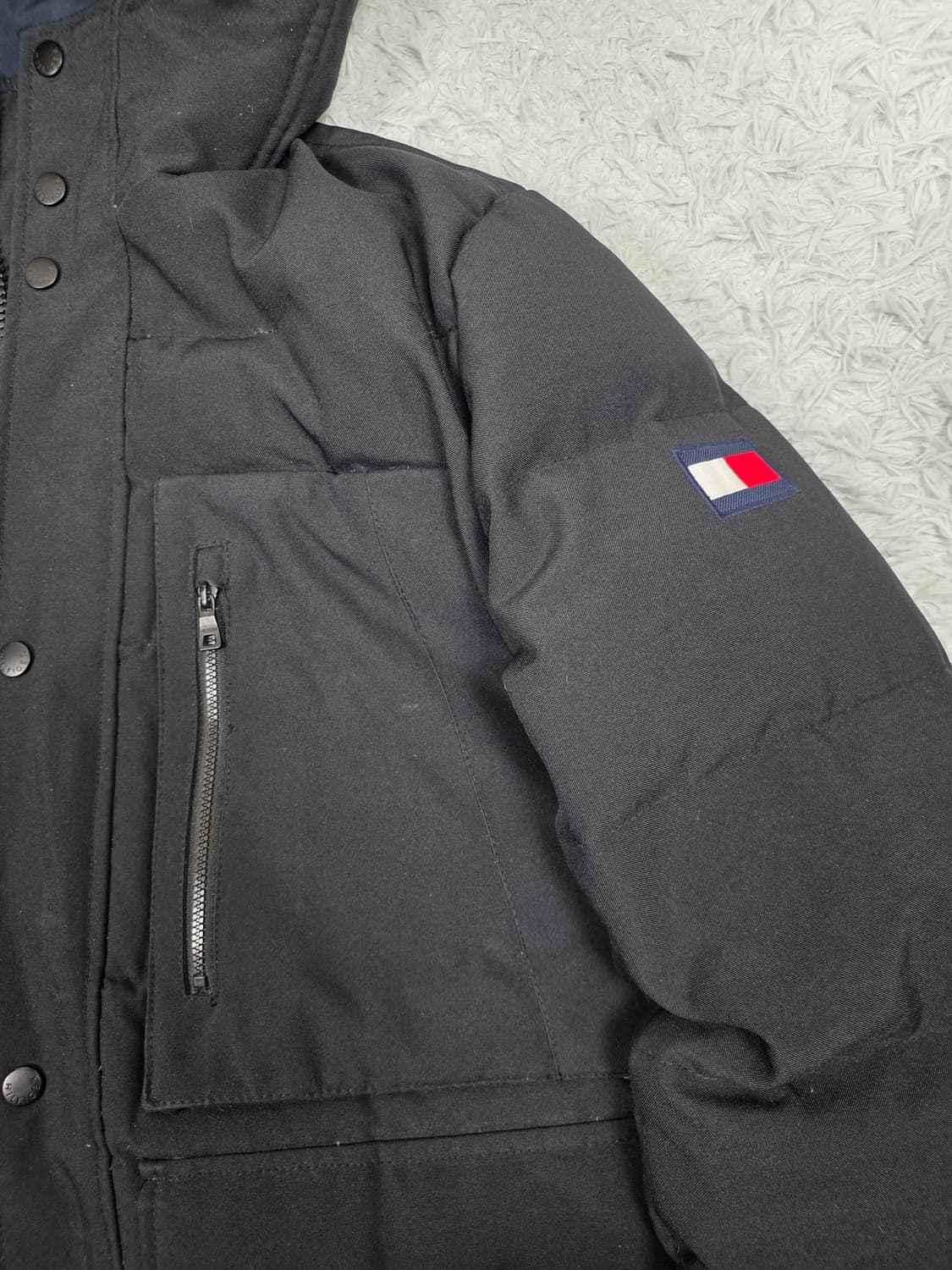 타미힐피거 남성 헤비 캔버스 덕다운 패딩 105 상품이미지6