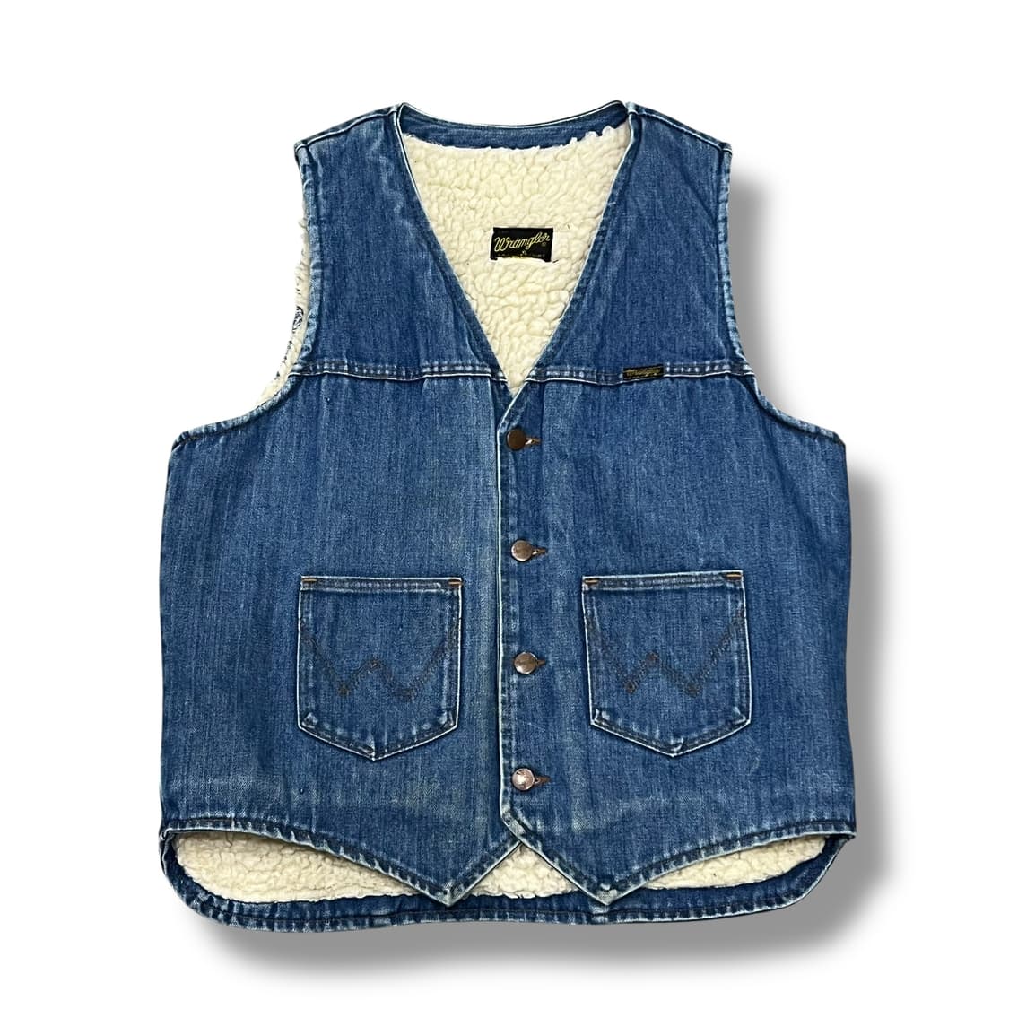 랭글러 데님 양털 베스트 s08793 상품이미지2