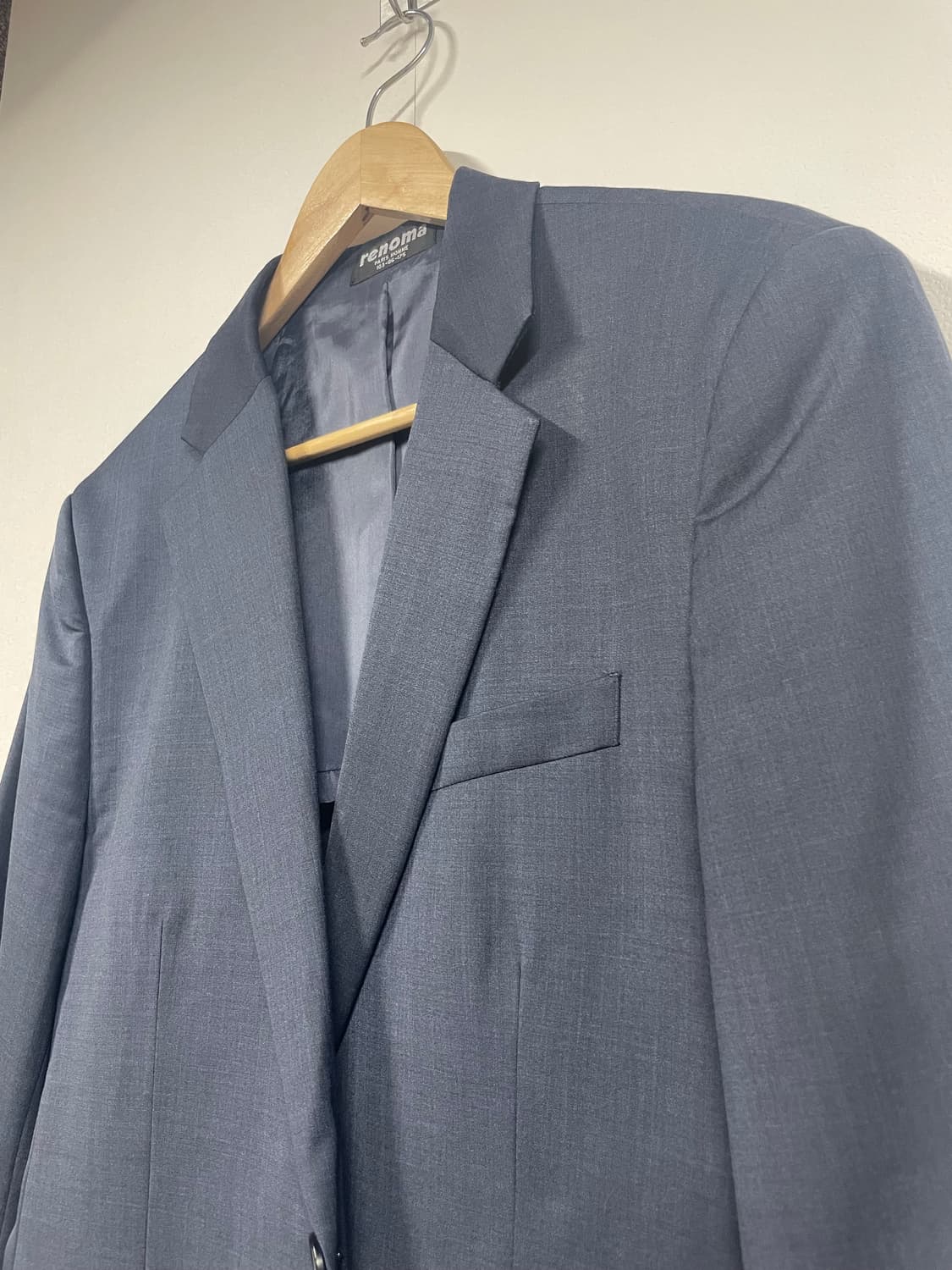 레노마 남성 네이비 블레이저 자켓 , 팬츠 셋업 상품이미지3