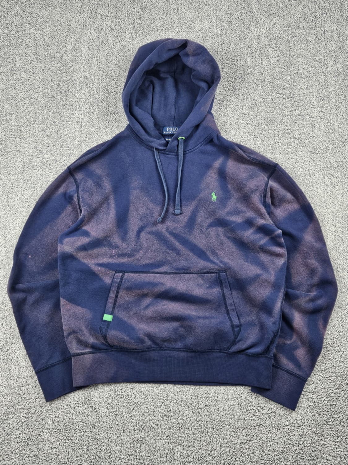 폴로랄프로렌 다잉워시드 커스텀 후드 티셔츠 ( M ) / 10366 상품이미지1