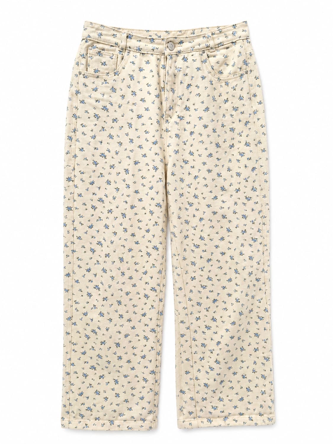 GENERAL IDEA 플라워 패턴 팬츠 XL 상품이미지1